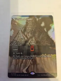 Tarnished Citadel Borderless FOIL MTG Avatar: TLA Eternal-Legal Nm/M - Image 1