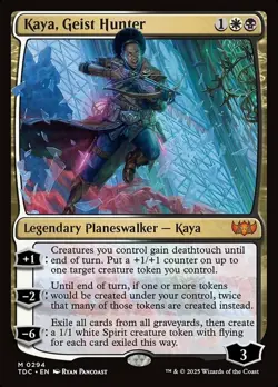 x1 Kaya, Geist Hunter M MTG Commander: Tarkir: Dragonstorm M/NM, English - Image 1