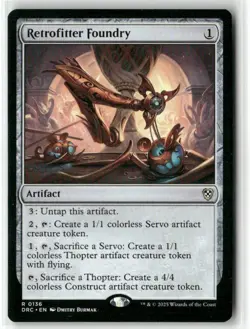 Retrofitter Foundry 136 Near Mint MTG Aetherdrift Magic - Image 1