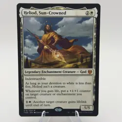 Magic MTG: Heliod, Sun-Crowned - Theros Beyond Death (THB)#18 (Near Mint) Mythic - Image 1