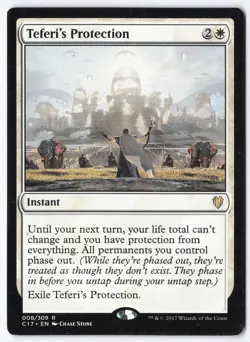 Teferi's Protection R Commander 2017 8 LP - Image 1