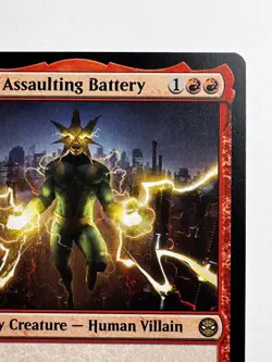 Electro, Assaulting Battery #76 - MTG Marvel’s Spider-Man - Rare 2/3 Flying - Image 4