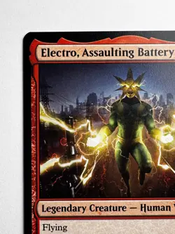 Electro, Assaulting Battery #76 - MTG Marvel’s Spider-Man - Rare 2/3 Flying - Image 5