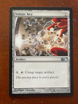 MTG Magic the Gathering M11 Voltaic Key NM - Image 1
