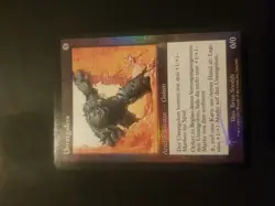 FOIL Unratgolem, Oldschool Rare Magic Mtg Karten Sammlung - Image 1