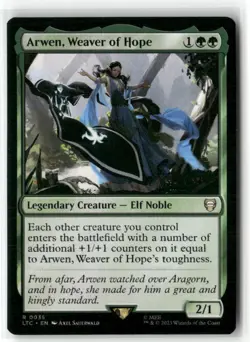 Arwen, Weaver Of Hope Commander: LOTR MTG NM - Image 1