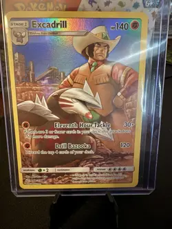 Pokemon TCG Excadrill Sun & Moon - Cosmic Eclipse 246/236 Holo Secret Rare NM - Image 4