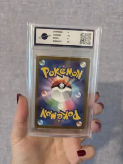 Pokemon TCG Japanese 151 Alakazam ex 065/165 Holo RKT Graded 9 Double Rare - Image 2