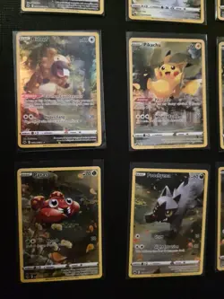 LP Pokemon TCG Crown Zenith Galarian Gallery NM Full Art Set 9 GG26 GG34 Pikachu - Image 3