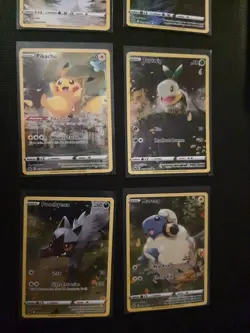 LP Pokemon TCG Crown Zenith Galarian Gallery NM Full Art Set 9 GG26 GG34 Pikachu - Image 4