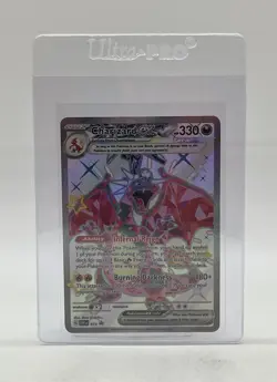 Pokemon TCG Paldean Fates Tin Charizard ex #074 Black Star Promo - Image 3