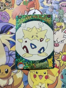 Pokemon Vintage Pocket Monsters Vending HOLO Prism Sticker 1999 Bandai Nintendo - Image 1