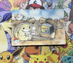 Pokemon Vintage Pocket Monsters Vending HOLO Prism Sticker 1999 Bandai Nintendo - Image 3
