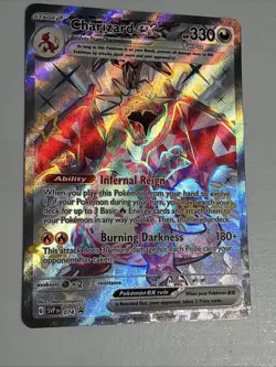 Pokemon TCG Charizard EX #74 Promo Paldean Fates 2024 NM D - Image 4