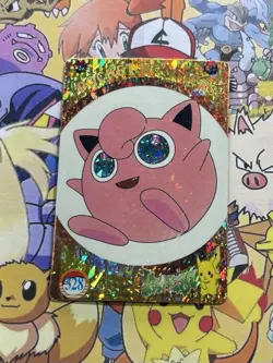 Pokemon Vintage Pocket Monsters Vending HOLO Prism Sticker 1999 Bandai Nintendo - Image 1