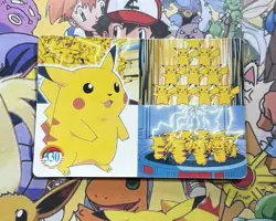 Pokemon Vintage Pocket Monsters Vending HOLO Prism Sticker 1999 Bandai Nintendo - Image 3