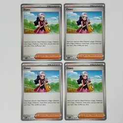 x4 Dawn 087/094 - ME02 Phantasmal Flames PFL - Pokemon - NM English - Image 1