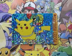 Pokemon Vintage Pocket Monsters Vending HOLO Prism Sticker 1999 Bandai Nintendo - Image 2