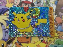 Pokemon Vintage Pocket Monsters Vending HOLO Prism Sticker 1999 Bandai Nintendo - Image 3