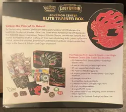 Lost Origin PC ETB Pokemon Center Elite trainer box - Image 2
