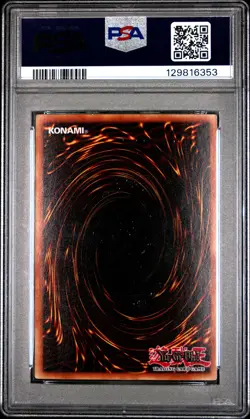 2002 YU-GI-OH! PROMO DDS-DARK DUEL STORIES #002 DARK MAGICIAN PSA 5 - Image 2