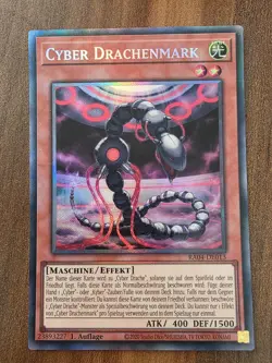 Yu-Gi-Oh! RA04-DE013 Cyber Drachenmark Collectors Rare NM 1st - Image 1