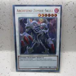 Archfiend Zombie-Skull BLLR-EN058 1st Edition Ultra Rare Lightly Played LP - Image 1