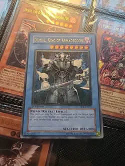 Demise, King of Armageddon SOI-EN035 1st Edition Ultimate Rare - Image 1