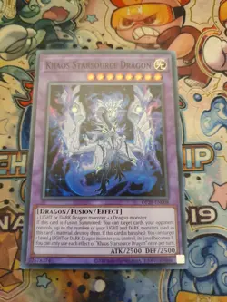 Yu-Gi-Oh! Khaos Starsource Dragon OP28-EN008 Super Rare - Image 1