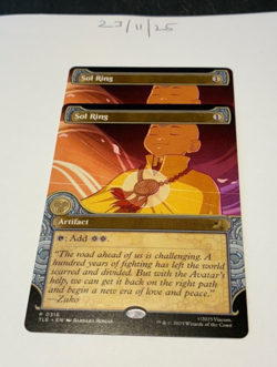 Magic the Gathering MTG Sol Ring x2 Rare Showcase Cards NM/M Avatar - Image 1
