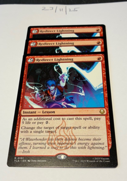 Magic the Gathering MTG Redirect Lightning x3 Rare Cards NM/M Avatar - Image 1