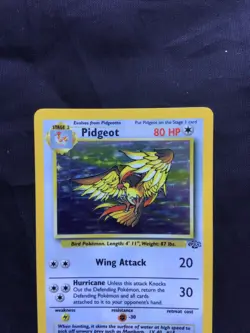 Pokemon Cards: Jungle Rare Holo: Pidgeot 8/64 - Image 2