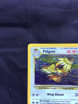 Pokemon Cards: Jungle Rare Holo: Pidgeot 8/64 - Image 3