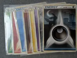 Pokemon JPN HeartGold & SoulSilver Complete Energy Collection- 8 Card Lot (NM) - Image 1
