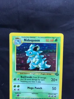 Pokemon Cards: Jungle Rare Holo: Nidoqueen 7/64 - Image 2