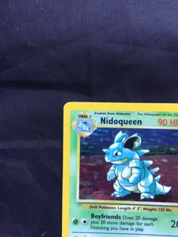 Pokemon Cards: Jungle Rare Holo: Nidoqueen 7/64 - Image 3