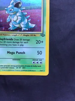 Pokemon Cards: Jungle Rare Holo: Nidoqueen 7/64 - Image 5