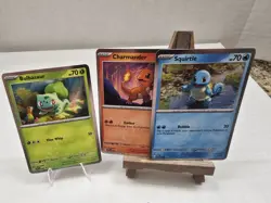 Bulbasaur Charmander Squirtle 046 047 048 151 Poster Collection Pokemon Cards - Image 1