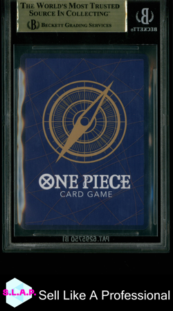 ROB LUCCI SR 2023 ONE PIECE CARD GAME AWAKENING OF THE NEW ERA OP05093 BGS 10 - Image 2