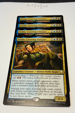 Magic the Gathering MTG Azula, Cunning Usurper x4 Rare Cards NM/M Avatar - Image 1