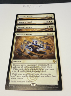 Magic the Gathering MTG Avatar's Wrath x4 Rare Cards NM/M Avatar - Image 1