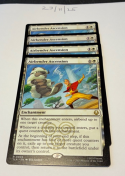 Magic the Gathering MTG Airbender Ascension x4 Rare Cards NM/M Avatar - Image 1