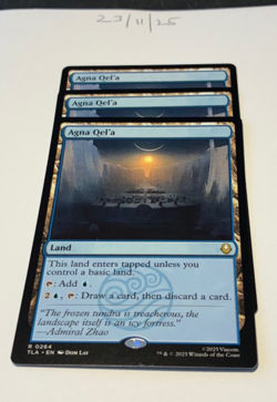 Magic the Gathering MTG Agna Qel'a x3 Rare Cards NM/M Avatar - Image 1