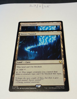 Magic the Gathering MTG Secret Tunnel x2 Rare Cards NM/M Avatar - Image 1