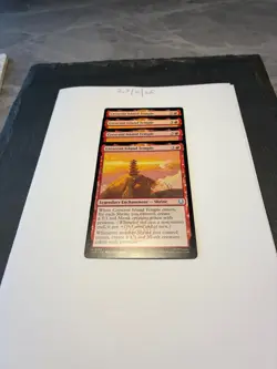 Magic the Gathering MTG Crescent Island Temple x4 Uncommon Cards NM/M Avatar - Image 1