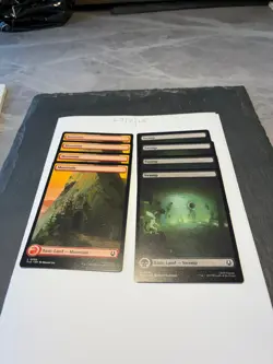 Magic the Gathering MTG Assorted Full Art x8 Land Cards NM/M Avatar - Image 1