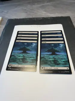 Magic the Gathering MTG Swamp Full Art x8 Land Cards NM/M Avatar - Image 1