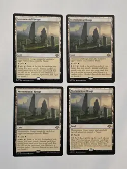 4x Monumental Henge - Modern Horizons 3 - MH3 - Near Mint - MTG - Image 1