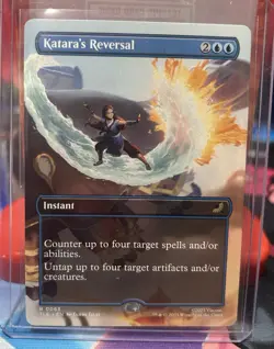 1x - Katara's Reversal - Borderless #63 - Avatar: Eternal - NM MTG - Image 1