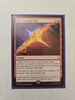 The Last Agni Kai - Avatar - NM - Rare - Instant - MTG - Image 1